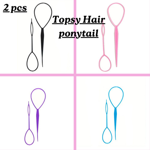2pc topsy tail - 2pc, hair