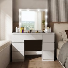 7 Drawer Dressing Table Wood