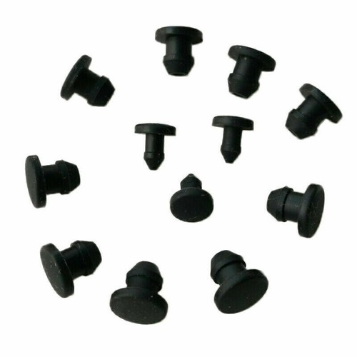 Black snap hole plug - snap-on,