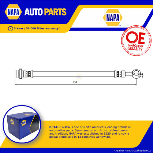 Brake hose fits - fits, nissan