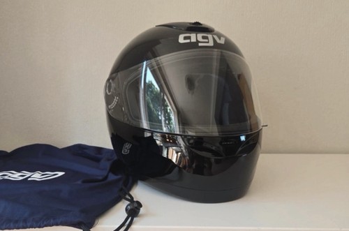 Agv gloss black full - agv, full-face