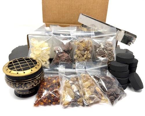 Resin incense starter kit - resin, set
