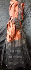 DRESS & BONNET FOR ANTIQUE