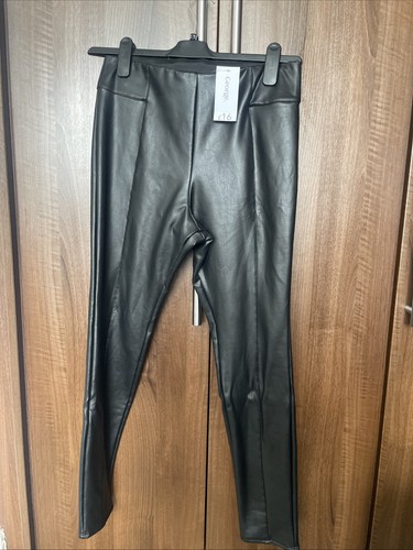 George pvc leggings size - george,