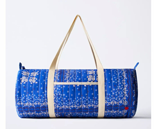 Zara blue white - blue/white, floral