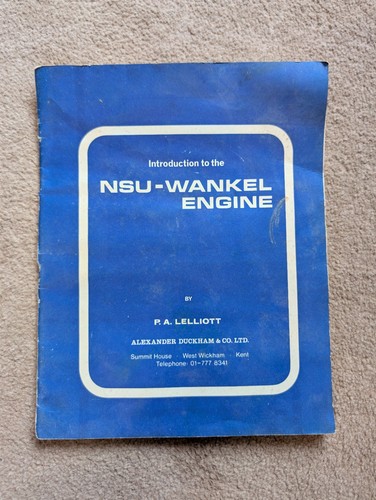 Introduction the nsu wankel - introduction, nsu-wankel