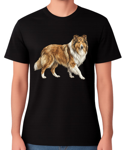 Rough collie dog shirt - rough, t-shirt