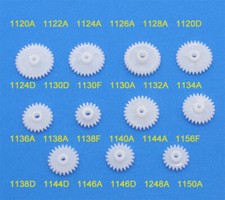 0.5 Module Plastic Gear Cogs