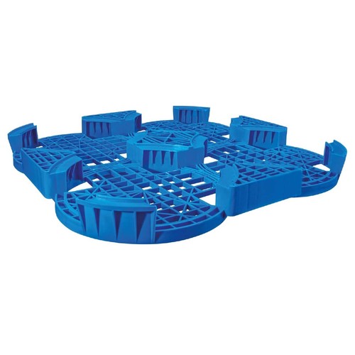 Plastic pallet for drums - 4,