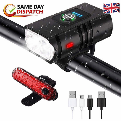 Led mountain bike light usb - light,