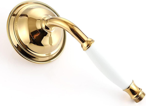 Victorian gold brass shower - victorian,