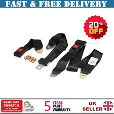 2 Point Lap Seat Belt Retractable CAR/BUS/CAMPERVAN/MOTORHOME/FOR KLIFT/DUMPER