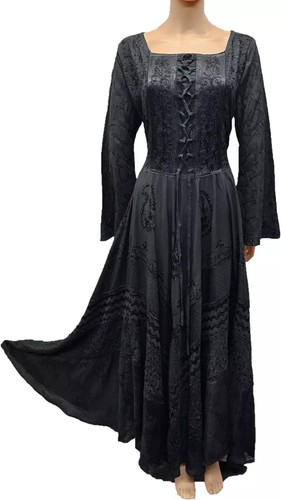 Maxi dress corset lace - corset, bell