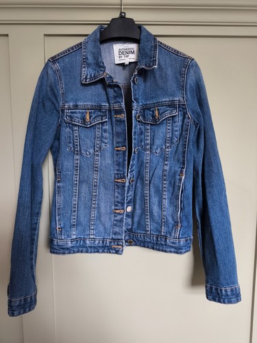 Zara trf denim jacket - denim, size