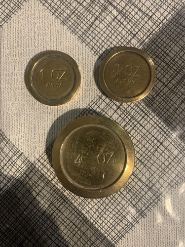 Vintage 1oz and 4oz genuine - and,