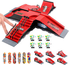 Finger Skateboards Ramp Set, 6