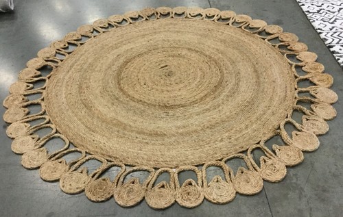 Natural round broken - natural, 6'
