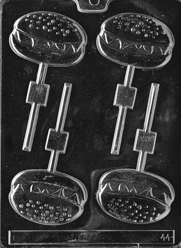 Hamburger lolly mold - mold, chocolate