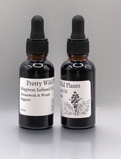 🌿 Mugwort Infused Oil – Dreamwork & Womb Support