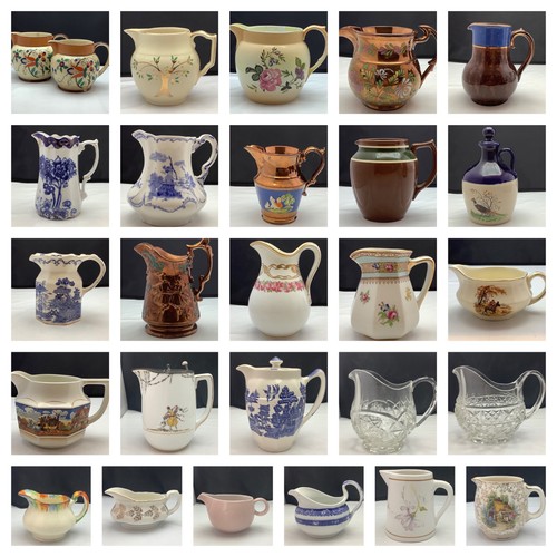 Vintage china jugs - jugs/creamers,