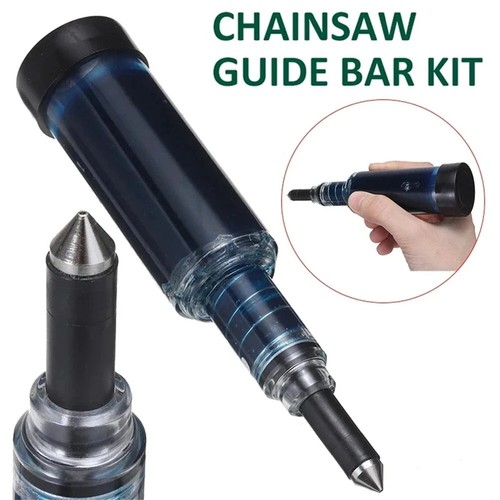 Chainsaw chain guide bar - chain,