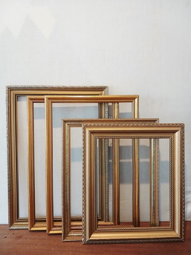 Vintage gold ornate wood - ornate,