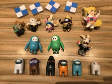 Among Us raving rabbids fall