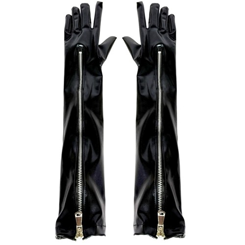 Comfortable leather gloves - comfortable, pu