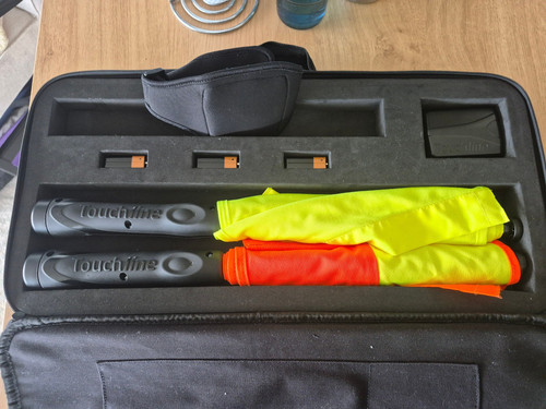 Authentic touchline referee - touchline,