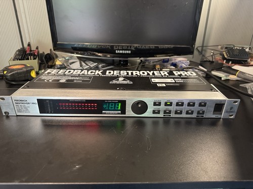 Behringer feedback destroyer - feedback,