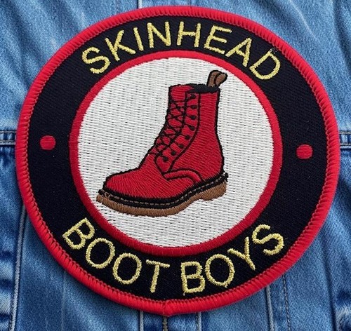 Ska reggae skinhead patch - skinhead,