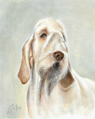 Original oil portrait - ❦,