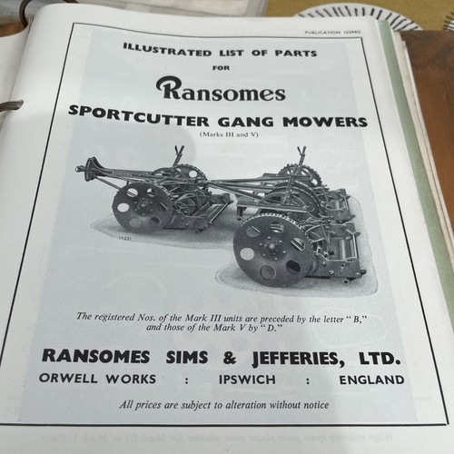 Ransomes sportscutter gang - ransomes,