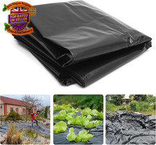 2 X 3M Extra Thick Black Heavy