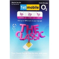 OFFICIAL O2 CLASSIC sim cards, LAST FEW REMAINING, END OF TARIFF, DON'T MISS OUT