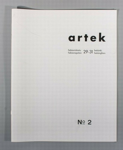 1939 artek catalogue alvar - artek,