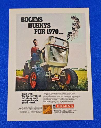 1970 bolens huskys lawn - 1970,