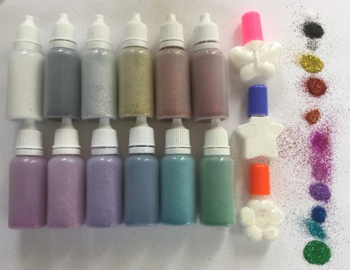 Glitter tattoo starter kit - kit, 12