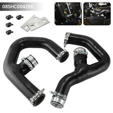 Silicone Turbo Intercooler Pipe Hose For Golf MK5 MK6 GTI 2.0 FSi W/Adapters 
