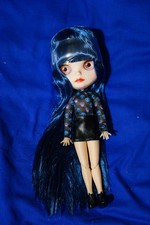 ICY DBS Blythe-style doll with blue hair ships from UK goth