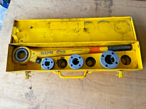 Rems eva ratchet pipe threader - rems,