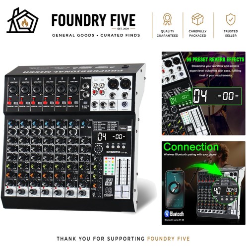 Channel professional audio - 8-channel,