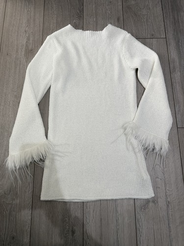 White jumper dress - white,