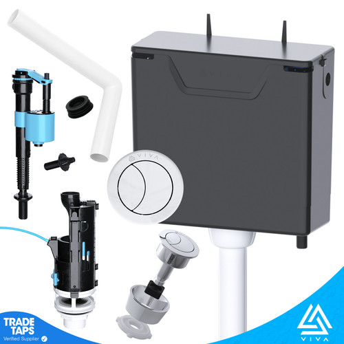 Concealed toilet cistern dual - cistern,