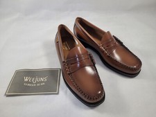 G.H. Bass & Co. Easy Weejuns Larson Slip-On Loafers in Mid Brown, Size UK7 US8