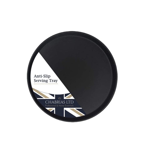 Seconds non slip round serving - non-slip,