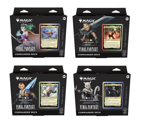 Set commander decks - of,
