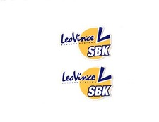 Vintage Sticker Set Of 2 Leo