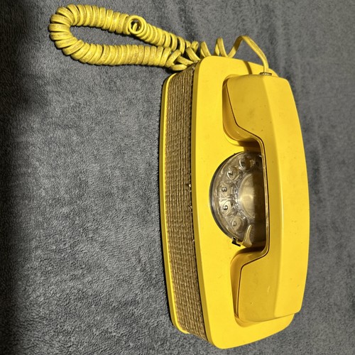 Vintage yellow rotary wall - vintage,