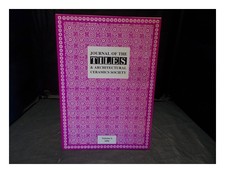 VAN LEMMEN, HANS [ED.] Journal of the Tiles & Architectural Ceramics Society: vo